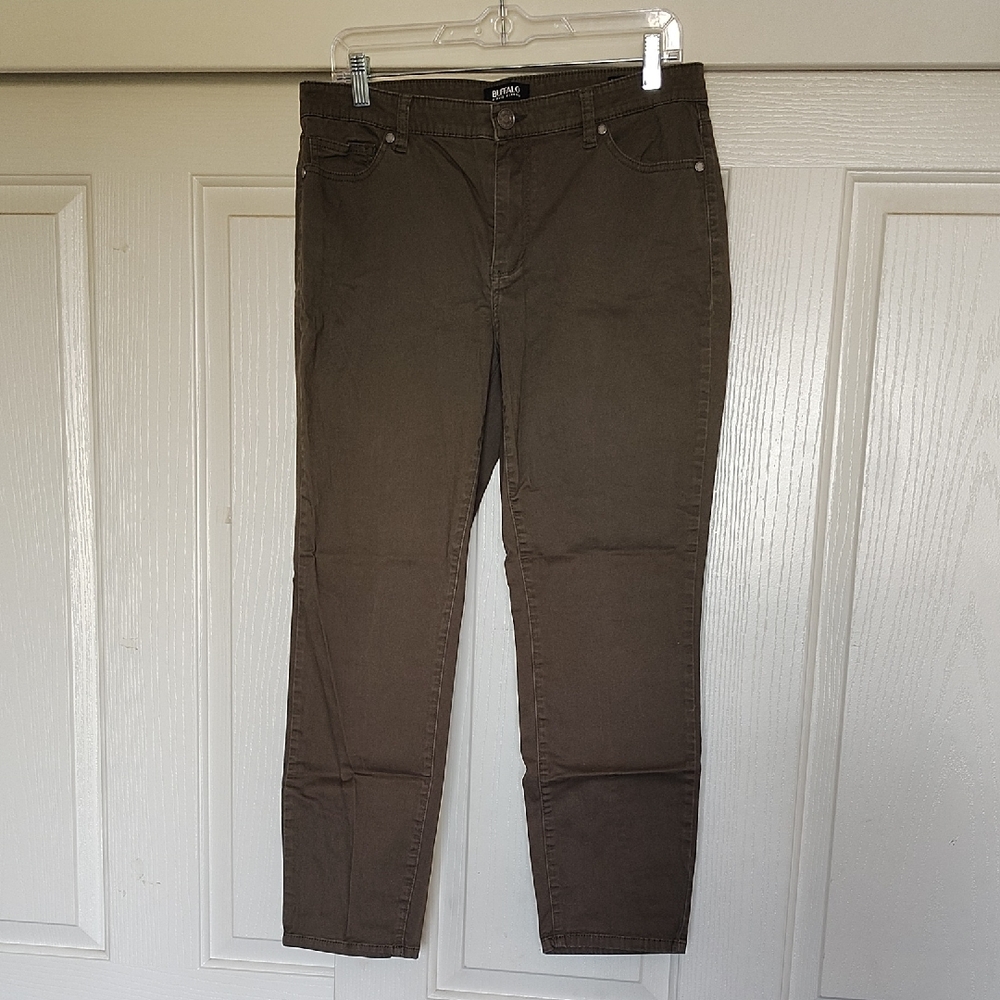 Buffalo David Bitton Pants .. Size 12 Mid Rise Skinny